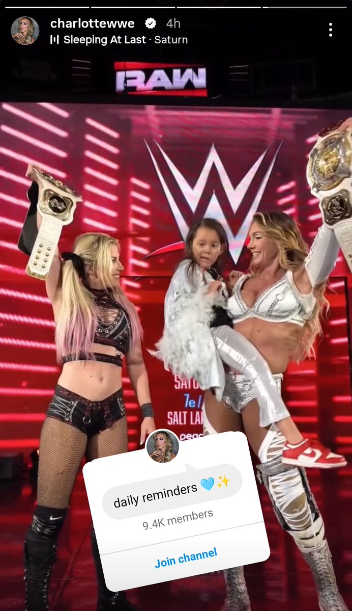 SKWrestling_'s tweet photo. Charlotte Flair shares a photo of Scarlett Guillen with Alexa Bliss and herself ❤️ https://t.co/jgmD2gHc6x