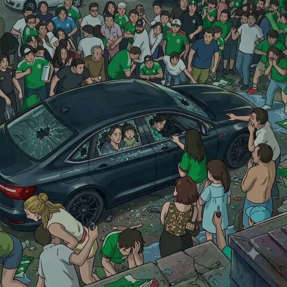 geori79's tweet photo. @AlertaNews24 Por fin ya no se jugará en México para no ver escenas como está una afición de lo último alcoholizada y drogadicta https://t.co/wlKRcOaqWL