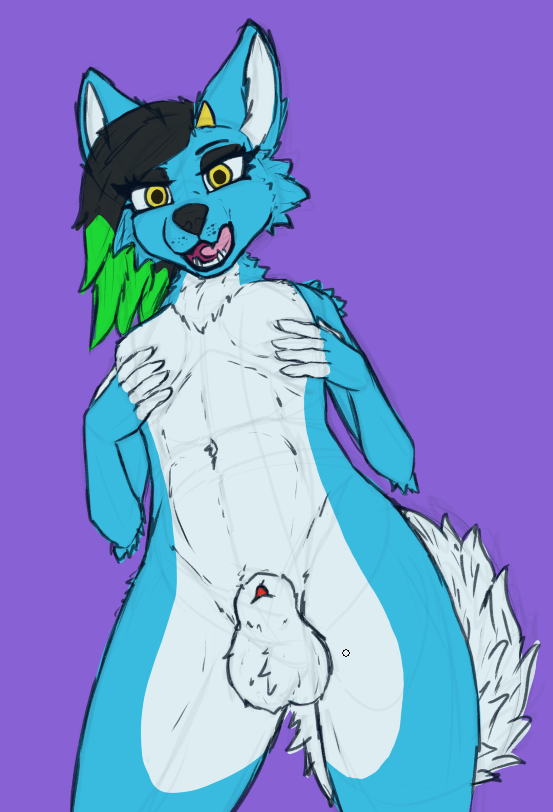 AshlingXW's tweet photo. A FA in progress for @blberrylicious  
I just wanted to let you know if there's anything I should change that I haven't considered
I just noticed you have little horns https://t.co/m8aTXZAsHb