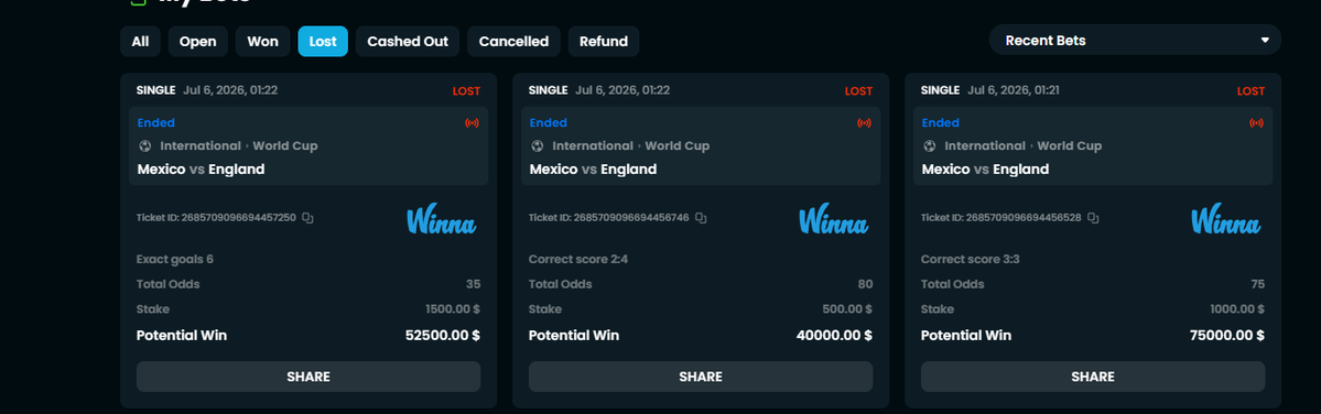 Lighta888's tweet photo. What a fucking match Mexico Vs England, as if I'm not already down fucking $200,000 on this WC already. They have to fucking sell, 50K USD I could of cashed out, I let it ride. Paid the price.

Fuck. Sports. Betting. https://t.co/fhOy6hZfoQ