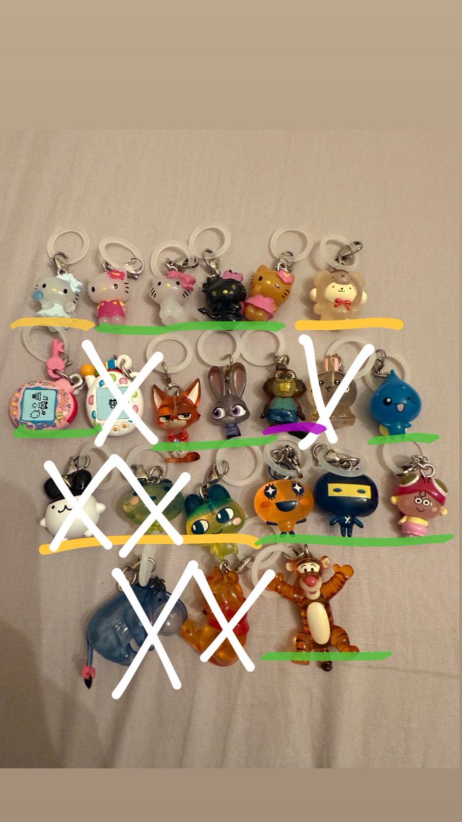 aaa_085125's tweet photo. めじるしアクセサリー　買取
お譲りします

【譲】　黄色線は紫線から２つ以上抱き合わせ　緑線は緑、紫線合わせて4つ〜

【求】定価＋送料　

まとめて引き取って頂ける方
紫枠多く引き取って頂ける方優先

#めじるしアクセサリー https://t.co/Nt8t3LxD2N