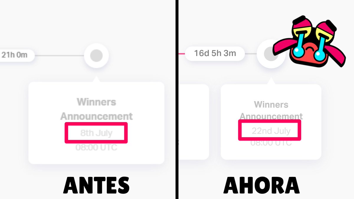 CandyNoticias's tweet photo. El anuncio de la skin ganadora del SUPERCELL MAKE de CLANCY fue aplazado por 2 semanas

🗓️ La fecha pasó del 8 de Julio al 22 de Julio

Cómo que ustedes no sabían que había supercell make de Clancy? https://t.co/7oXT8lPhqH