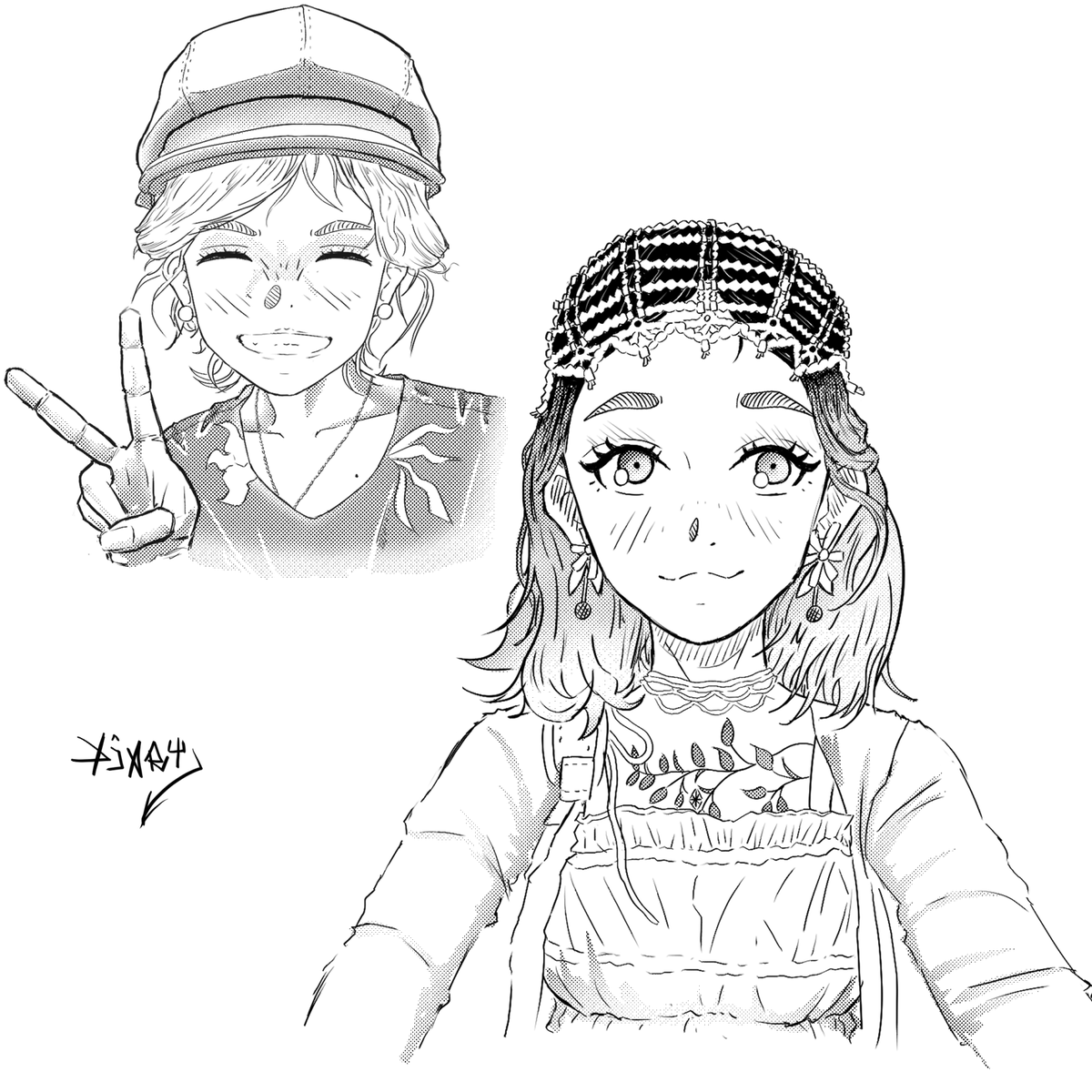 Diart_cl's tweet photo. @_maomaruart_ Hi!!! I opened comissions recently in VGen, this is some of my last artworks I made. I'm trying to grow here in X https://t.co/A0EoG3KDxe