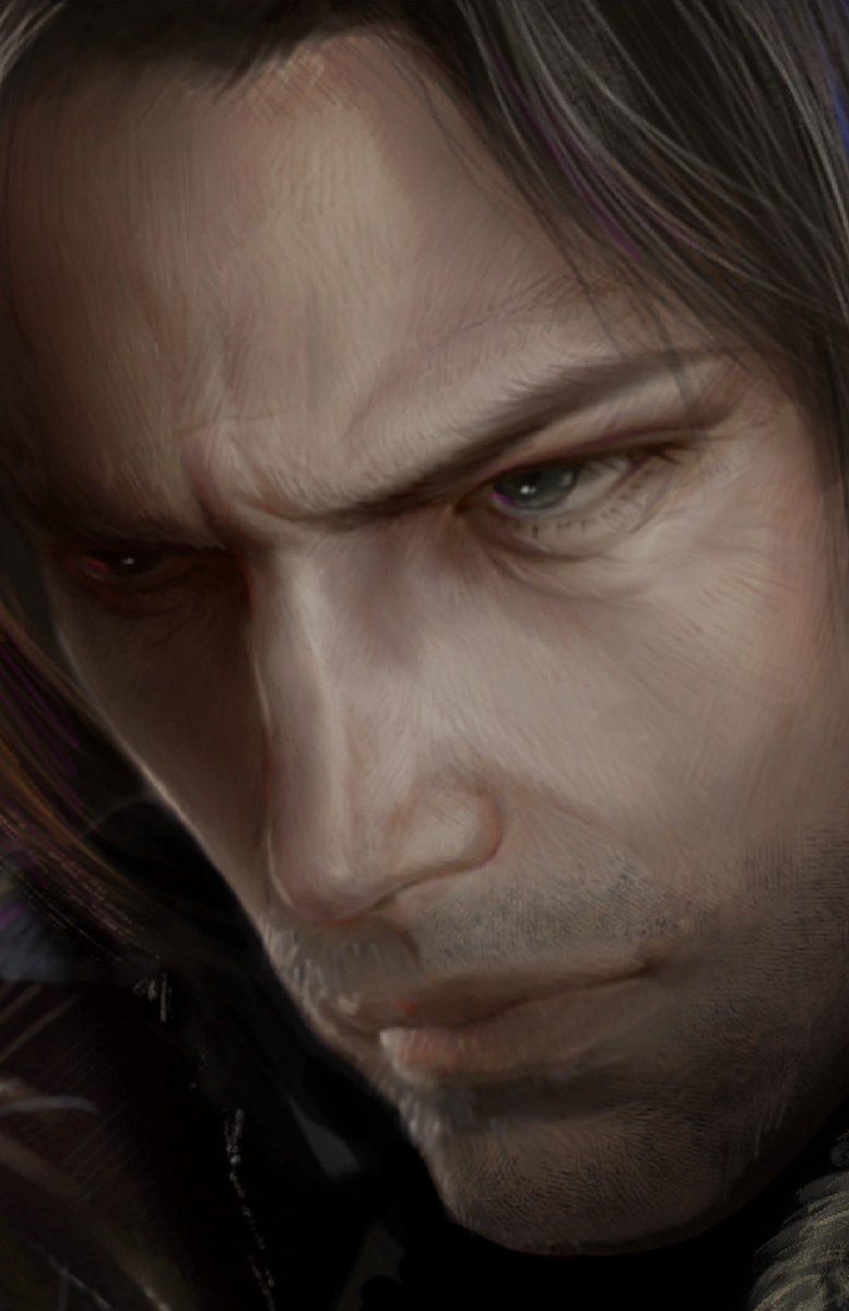 BeNaLingxl's tweet photo. In addition to drawing sculptures, I can also draw other things, such as my favorite game characters—Leon.#ResidentEvil #residentevilfanart @CAPCOM_MHB https://t.co/XemZu16OFm