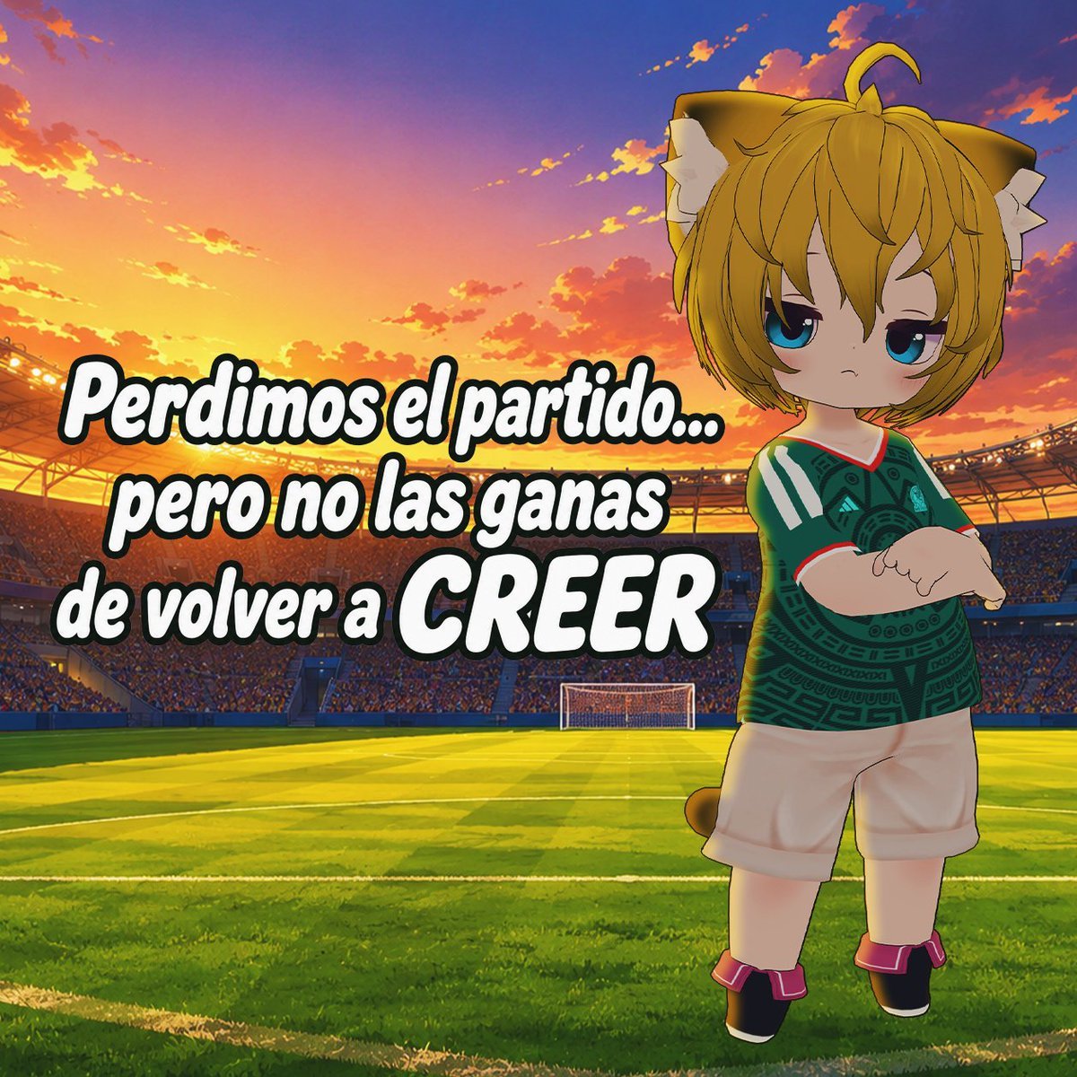 millymusiic1's tweet photo. ¡México... son un Orgullo!⚽️🇲🇽✨
¡Les dieron batalla y muy intensa! 

#mundialdefútbol2026 #mundialdefútbol #mexico #parati https://t.co/lCMHGVDEJZ