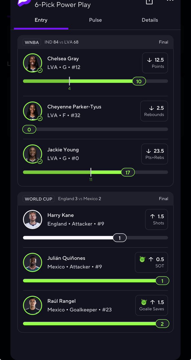 ReallKingRon's tweet photo. This why I don’t use promos @PrizePicks 🤦🏾‍♂️ https://t.co/1pCuLQexvQ