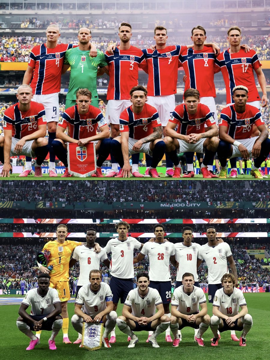 idextratime's tweet photo. ✅ RESMI : Inggris akan meladeni Norwegia di babak perempat final Piala Dunia 2026. 😈🏴󠁧󠁢󠁥󠁮󠁧󠁿🇳🇴

Siapa? https://t.co/vntUtsFbBT