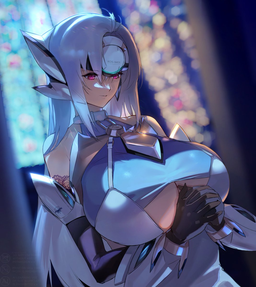 Negrescore0's tweet photo. KOS-MOS https://t.co/rxGYiJATBd