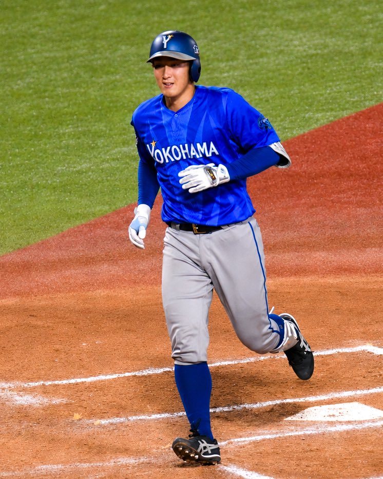 tanmen's tweet photo. プーさんに続く二者連続！2号ソロ☆
#松尾汐恩
#baystars https://t.co/6tOYCdecIQ