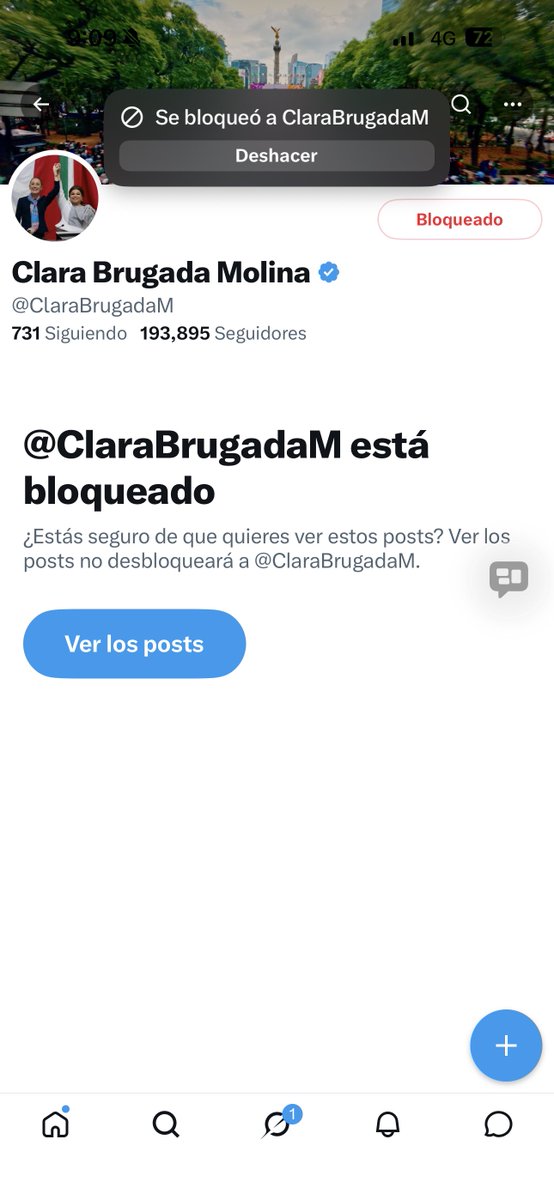 voydesveladA's tweet photo. en solidaridad con la selección mexicana bloquee a clara brugada https://t.co/uUnfDgYcil