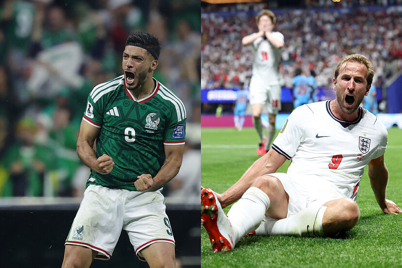 Manuira10's tweet photo. #mundialdefútbol2026 
Inglaterra ganó 3 a 2 a México en el Azteca y se enfrentara a Noruega en cuartos. Partidazo de las dos selecciones, con un Bellingham sobresaliente y un Kane importante. Gran papel de México en el Mundial, lucho hasta el final. https://t.co/4zFGRYdoRe
