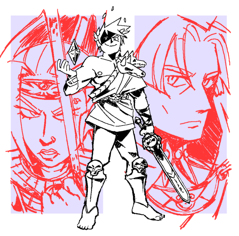 happyhorrorhare's tweet photo. been replaying a banger recently #hades https://t.co/L1P681hSk5