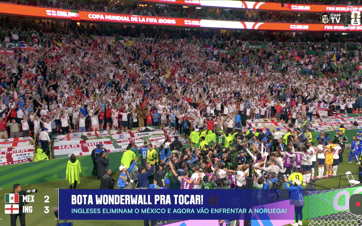 realmilgrauu's tweet photo. Muleke, eu não queria falar nada não.

MAS ATÉ O MOMENTO A SELEÇÃO QUE MAIS TA COM CARA DE QUE VAI PAPAR ESSA COPA É A INGLATERRA.

Conexão absurda com a torcida. https://t.co/P9PRFPUmIg