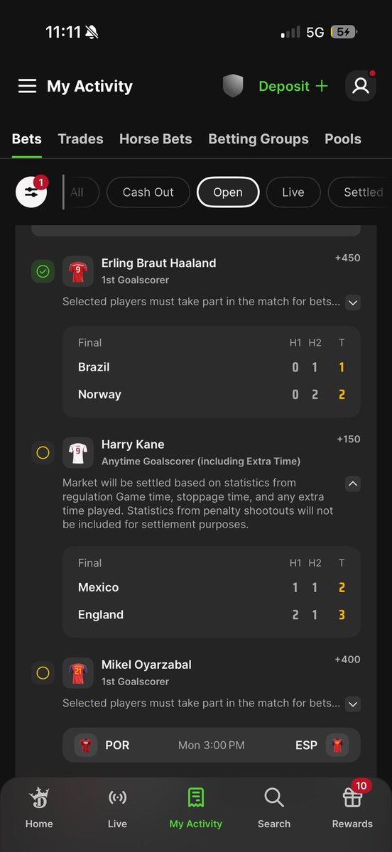 IluvPCB's tweet photo. @DK_Assist Do penalty goals not count as a “Anytime Goalscorer”?? https://t.co/7ilGdMp4wY