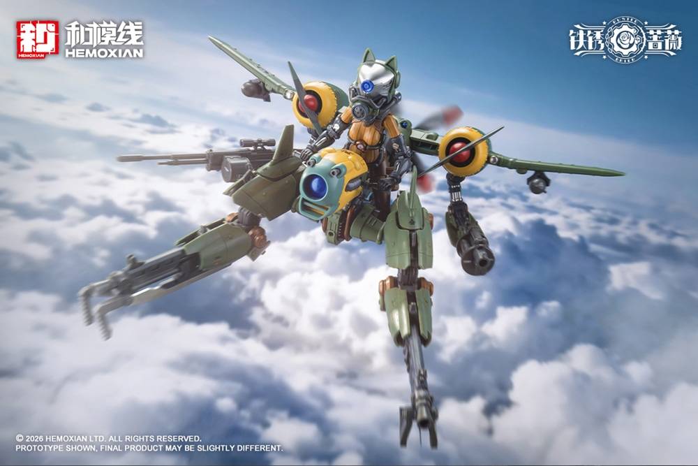 Nin_Nin_Game's tweet photo. Transform and combine! ⚙️
Rhande Koskinen & RTP-10A Tactical Fighter from HEMOXIAN’s RUSTED BRIER can transform, merge, and comes with plenty of accessories for ultimate display and play.
Pre-order now👉 https://t.co/R1fYilu1iG
#RustedBrier #RhandeKoskinen #VHSFighter #PlasticModel #Mecha #Collectibles