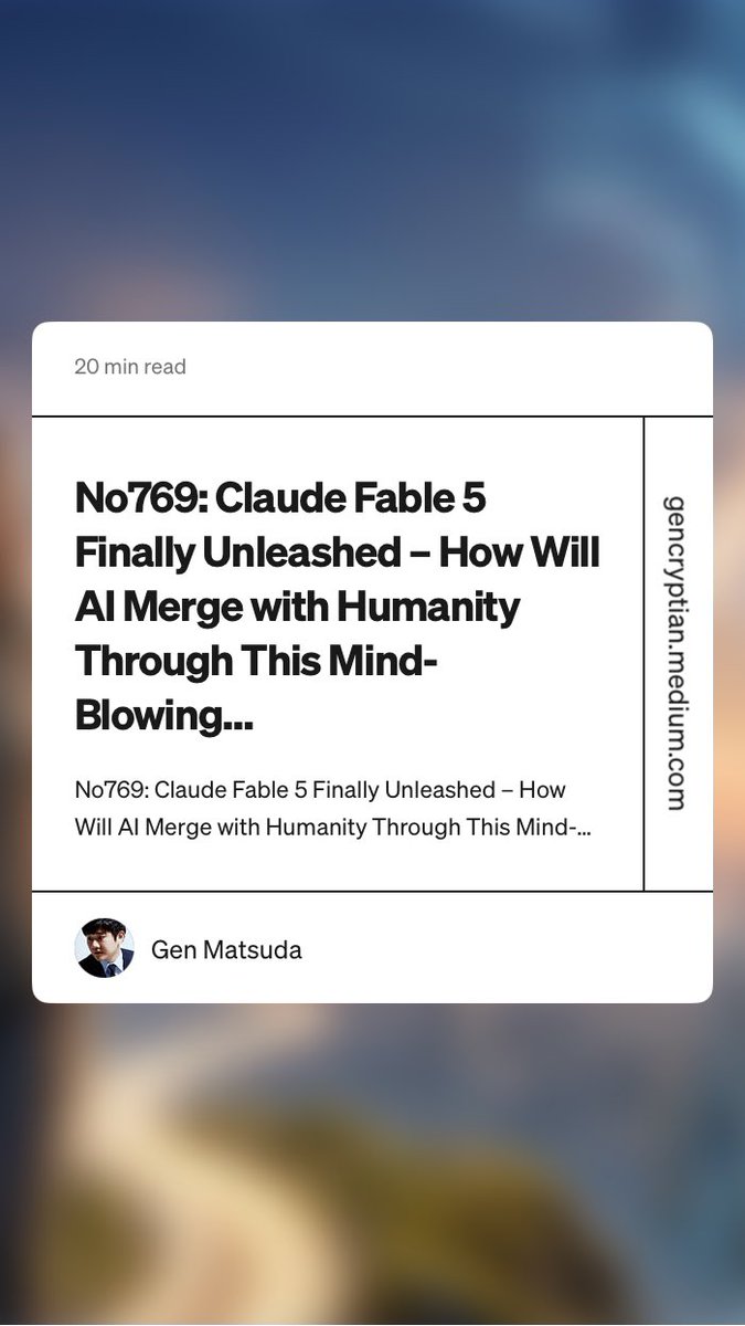 🎮👌🕺💃🌏🥷Gen Matsuda in abc(TSE: 8783)👁️ tweet media