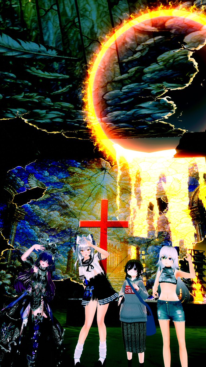 yukikano1192's tweet photo. #メタたん
VRChatワールド：最期に仰いだ、堕日の世界 -The World Beneath the Falling Sun-

サーカスの目玉っ
火の輪くぐり、やるよー♪ https://t.co/2i3zJbvRTj