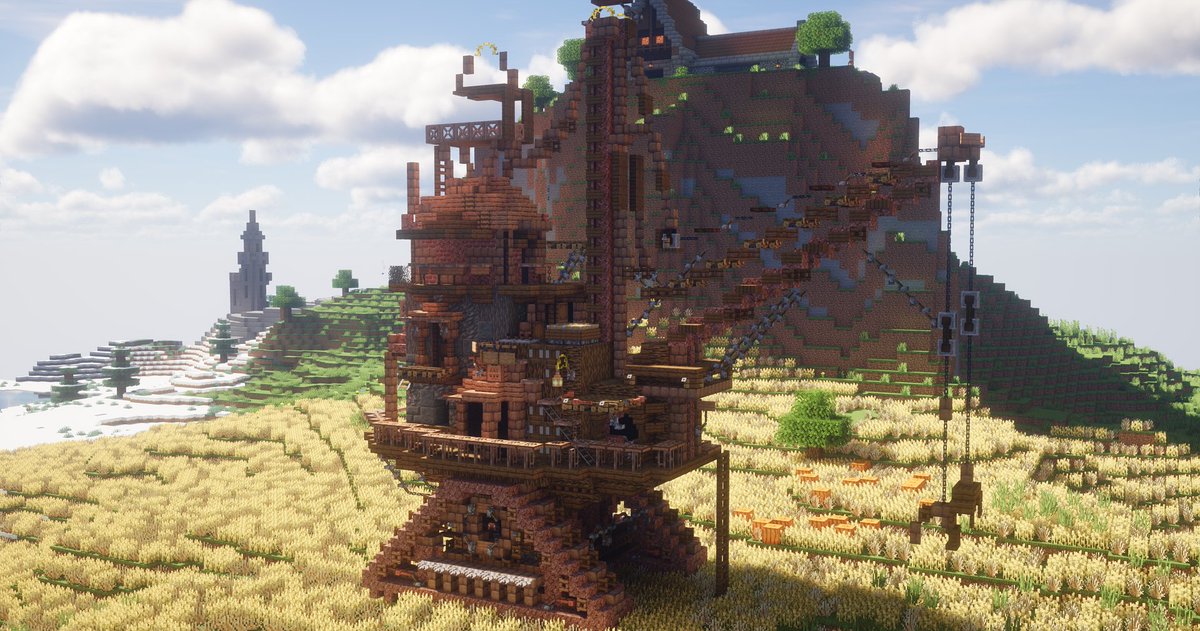 hamu10001taro's tweet photo. w/@Froth34620
#GodSeedBuild
#Minecraft
#Minecraftbuilds https://t.co/cYBs1oCutj