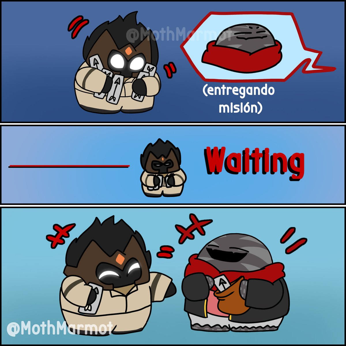 Moth_Marmot's tweet photo. 😌🤝☺️

#witherknight https://t.co/GSrE90WSiB
