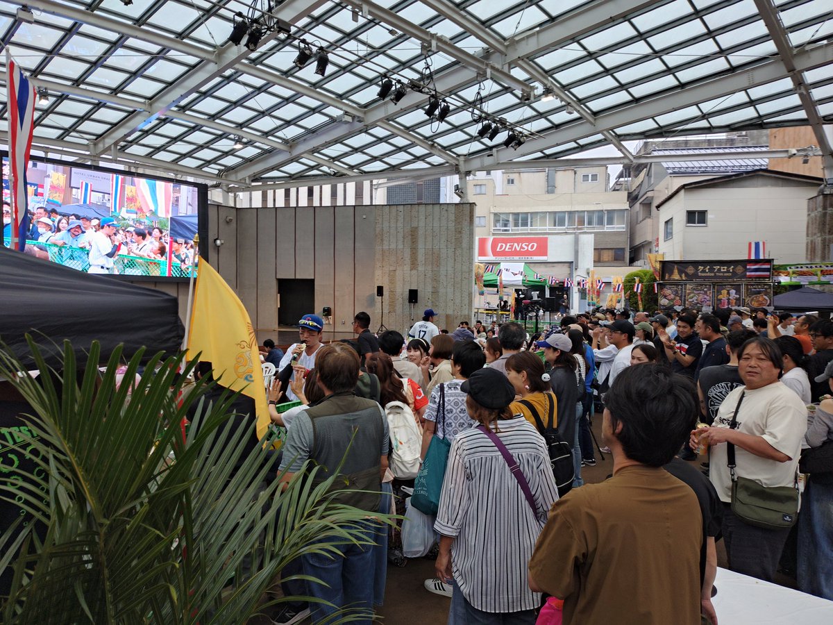 npogmf_staff's tweet photo. T取材班
＃オリオンスクエア
＃オリオン通り
＃タイフェスティバル
＃宇都宮市
2days https://t.co/epWGBYsiik