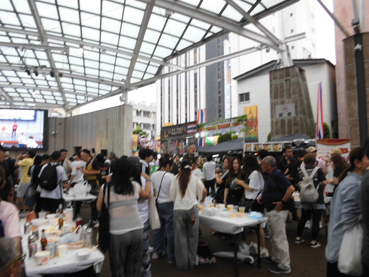 npogmf_staff's tweet photo. T取材班
＃オリオンスクエア
＃オリオン通り
＃タイフェスティバル
＃宇都宮市
2days https://t.co/epWGBYsiik