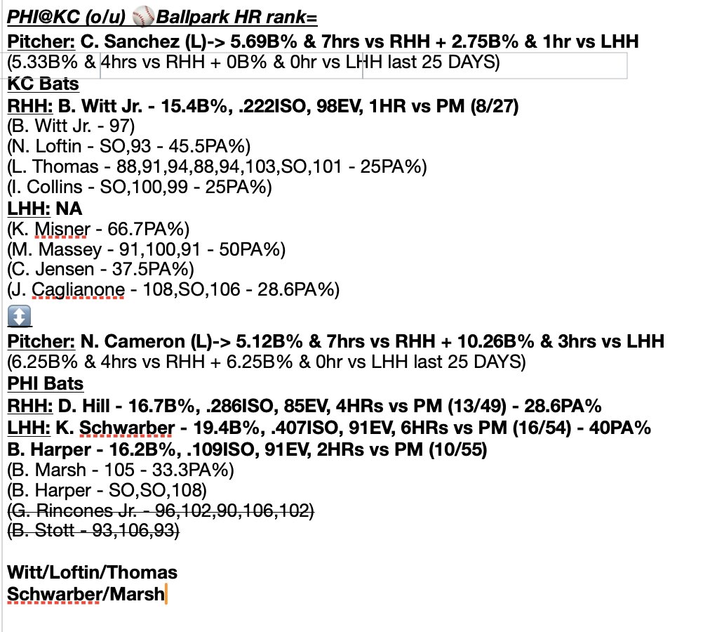 TommyLocks21's tweet photo. Betting on MLB tomorrow Monday July 6th?👀

Let my og MLB cheat sheets help you make a more educated wager, faster🧠⚡️ 

🔑 on how to read is in the thread below🧵👇

Get the full slate everyday of the MLB season (sheets ONLY)📲https://t.co/FGTEqiBcPr

#LetTheSheetsSpeak🗣️