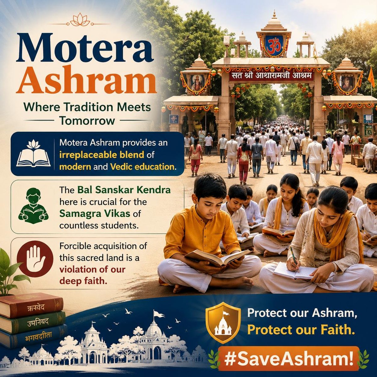 rameshbhar13990's tweet photo. Gurukul Shiksha Paddhati
#SaveAshram https://t.co/7GgRNLWn4Y