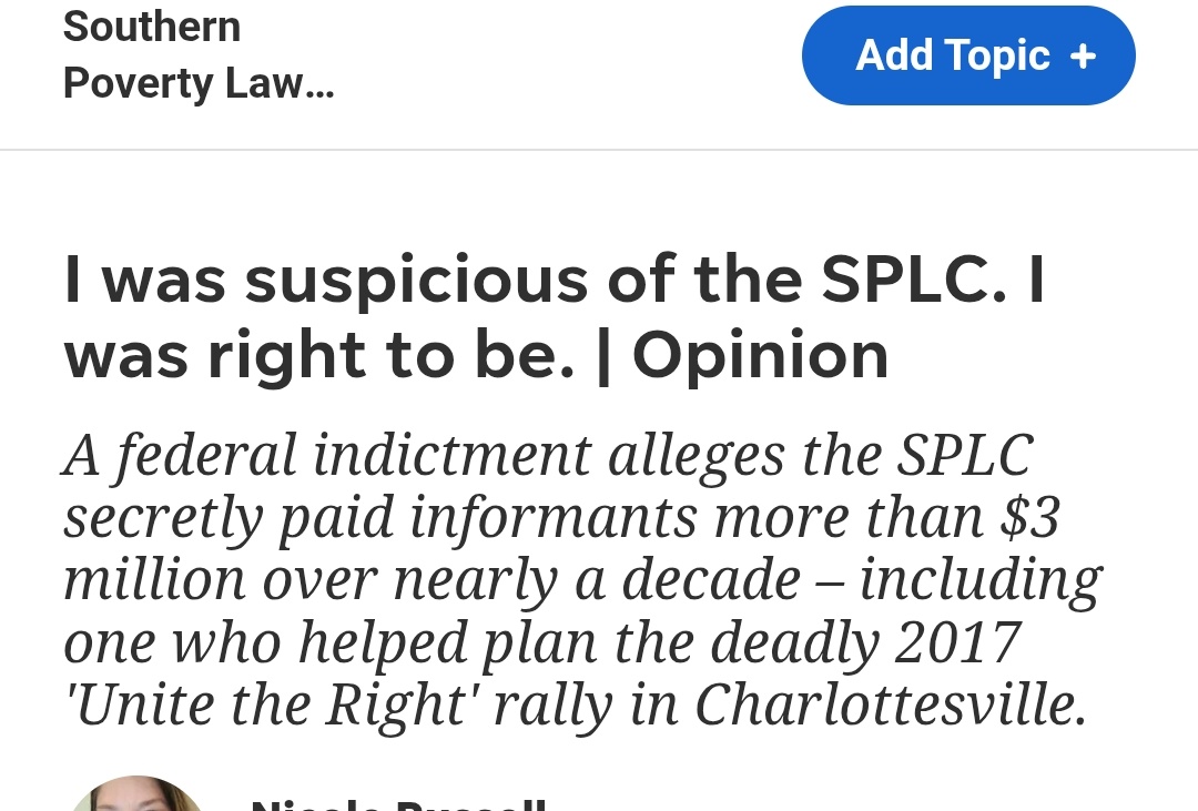 RazorFist's tweet photo. Yes it was. 
Charlottesville was organized by paid informants for SPLC. Every organization directly involved were therefore tainted by SPLC funding. 

American Vanguard was one of those groups.

After Charlottesvile, they changed their name.
To Patriot Front. https://t.co/ZSdZ95gbd8