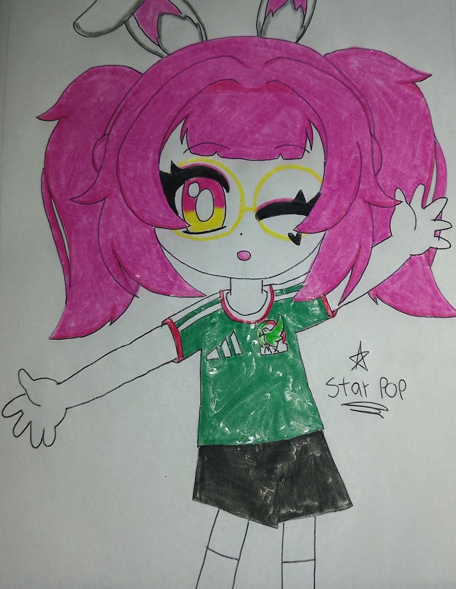 Starpop_23's tweet photo. Perdimos mexico π²π½πππ°
#pinkuart
Pero bueno fue buena mientras durΓ³ aunque al menos les comparto un dibujo para @mikupinku
Al estilo ojamajo Doremi+ su camisa de la selecciΓ³n mexicana π¨π«π²π½π¨π΄ππ₯°πΈπ° https://t.co/qg6owvDHsb