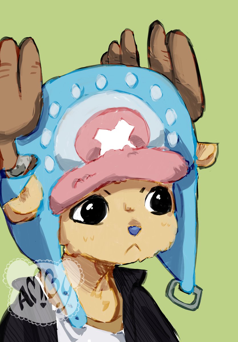 z_mbiyy's tweet photo. I love Tony Tony Chopper 🍭💙#ONEPIECE〜 #onepieceart  #Chopper https://t.co/lR4RDTGBd7
