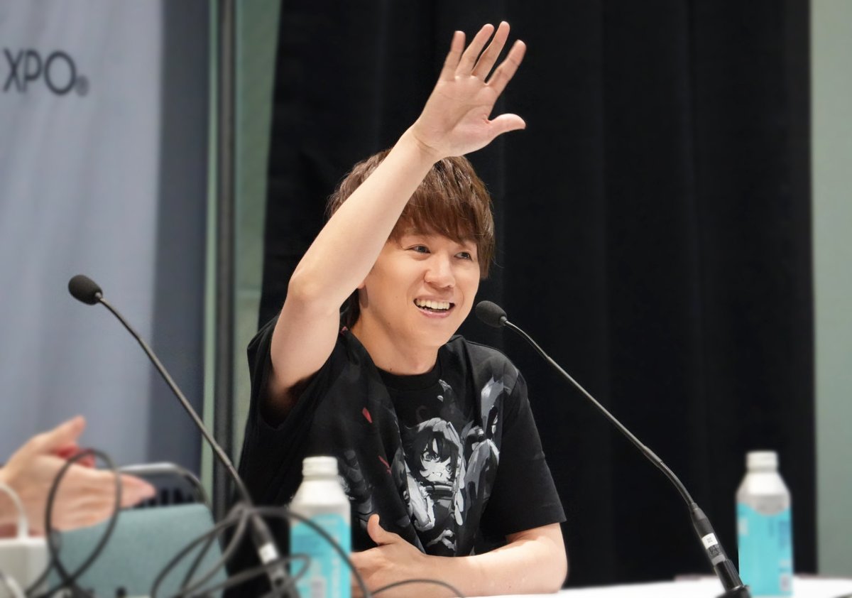 BladeandBastard's tweet photo. Thank you to everyone who attended the Anime Expo 2026 Drecom Industry Panel! 🎉

We had a blast with special guests Makoto Furukawa (Iarumas) &amp; Daiki Yamashita (Raraja) talking all things Blade &amp; Bastard!

Hope to see you all again next year! 👋 https://t.co/az5RmJSZf1