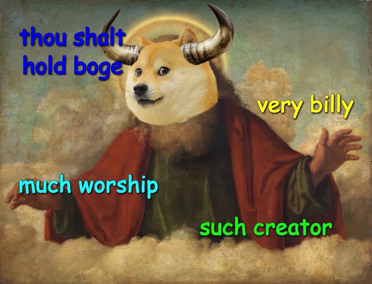 Bogecoin tweet media