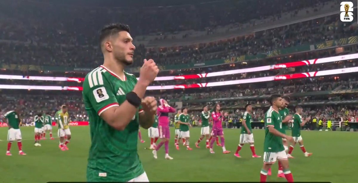 osakpolor1999's tweet photo. 📸 - Raul Jimenez is thanking the Mexican fans while he is in tears. https://t.co/u7E7Pf5x5t