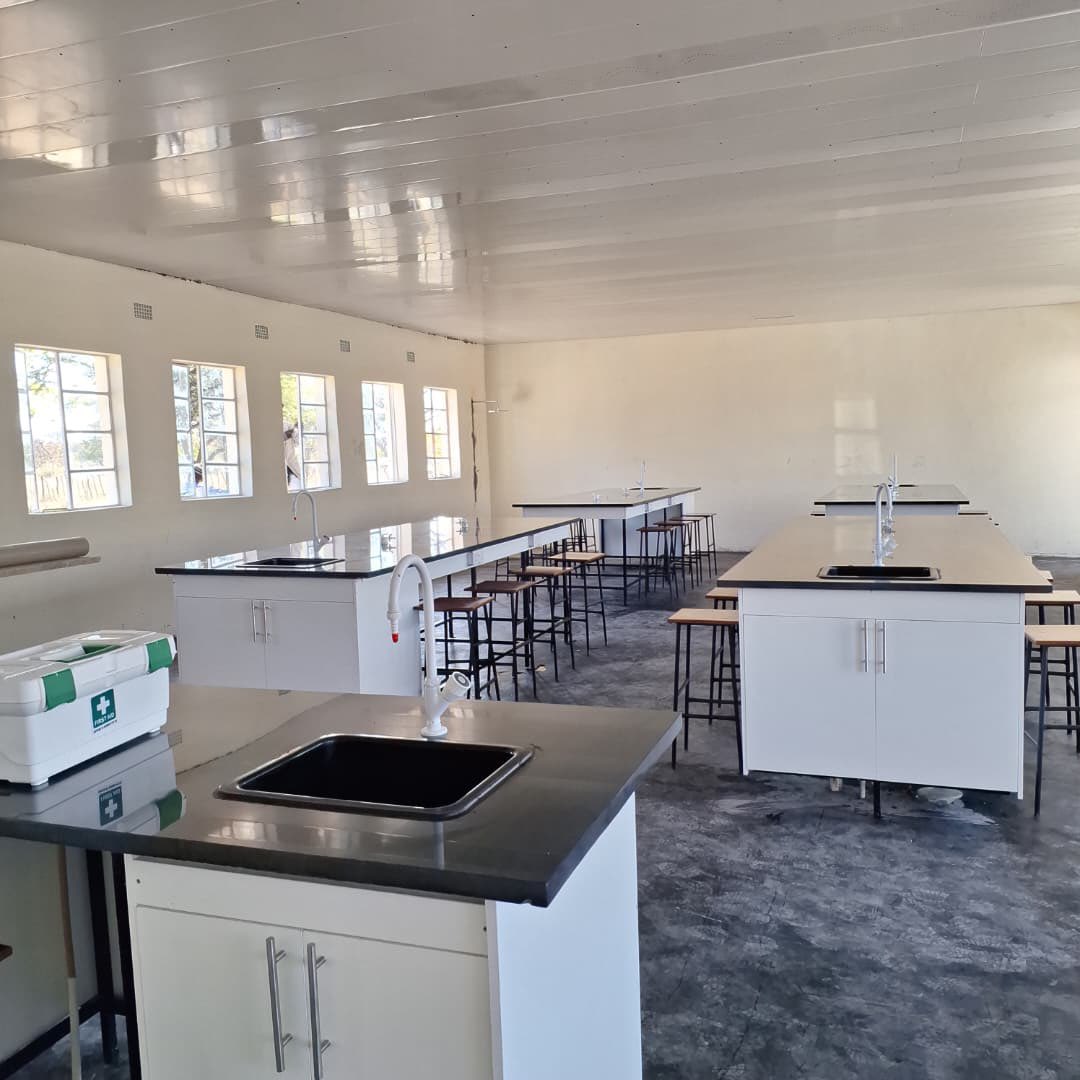 nickmangwana's tweet photo. By constructing state-of-the-art laboratories in rural communities, we ensure that children outside urban centers have access to the same quality science education as their city-dwelling peers. Given that rural areas house the bulk of Zimbabwe's population, these facilities are a major step toward equitable national development. To date, the organisation has finished the second of 20 labs currently underway in Matabeleland South.