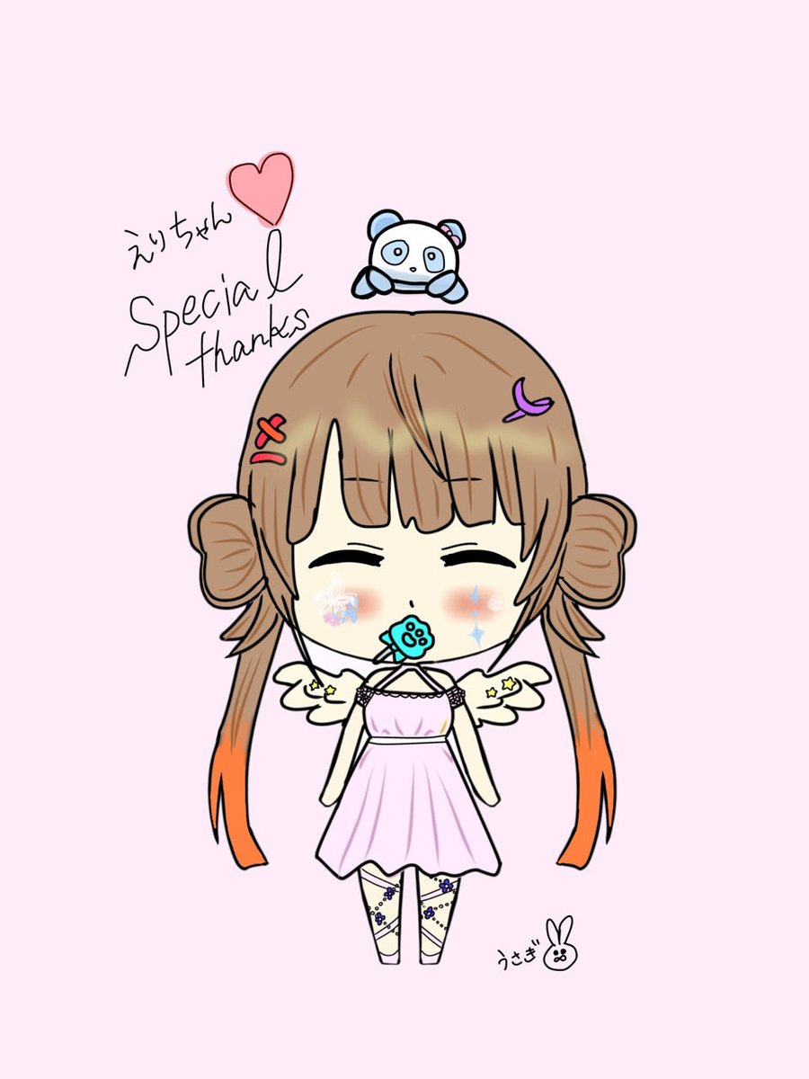ai01217's tweet photo. うさちゃんに似顔絵書いてもらったよ、ありがとう🥺嬉しい🥺 https://t.co/Ya3TdpDtBK