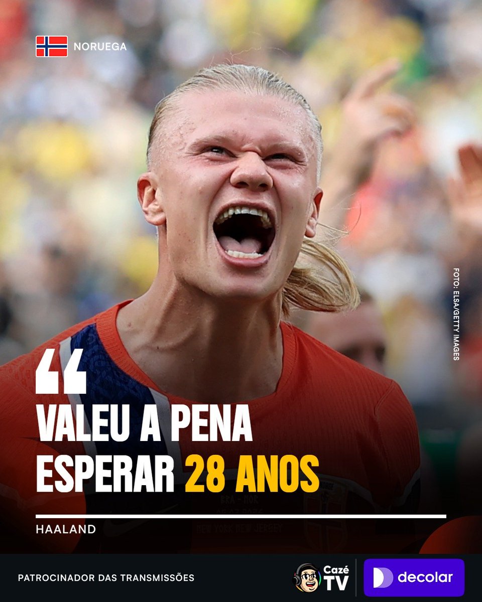 CazeTVOficial's tweet photo. O Haaland tá soltinho... o atacante soltou essa aí nas suas redes sociais 🤬 #CoberturaCazéTV  #PostPatrocinado #Decolar https://t.co/xtw93VuAS9
