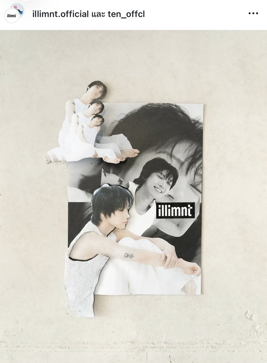 TENzenter's tweet photo. 260706 @illimnt and ten_offcl Instagram Update

ILLIMNT is an artist-centric global creative company co-founded by TEN, bridging music, culture, visual arts, fashion, original content, and brand partnerships. We look forward to building this new journey together! ​#illimnt 

#เตนล์ #TEN