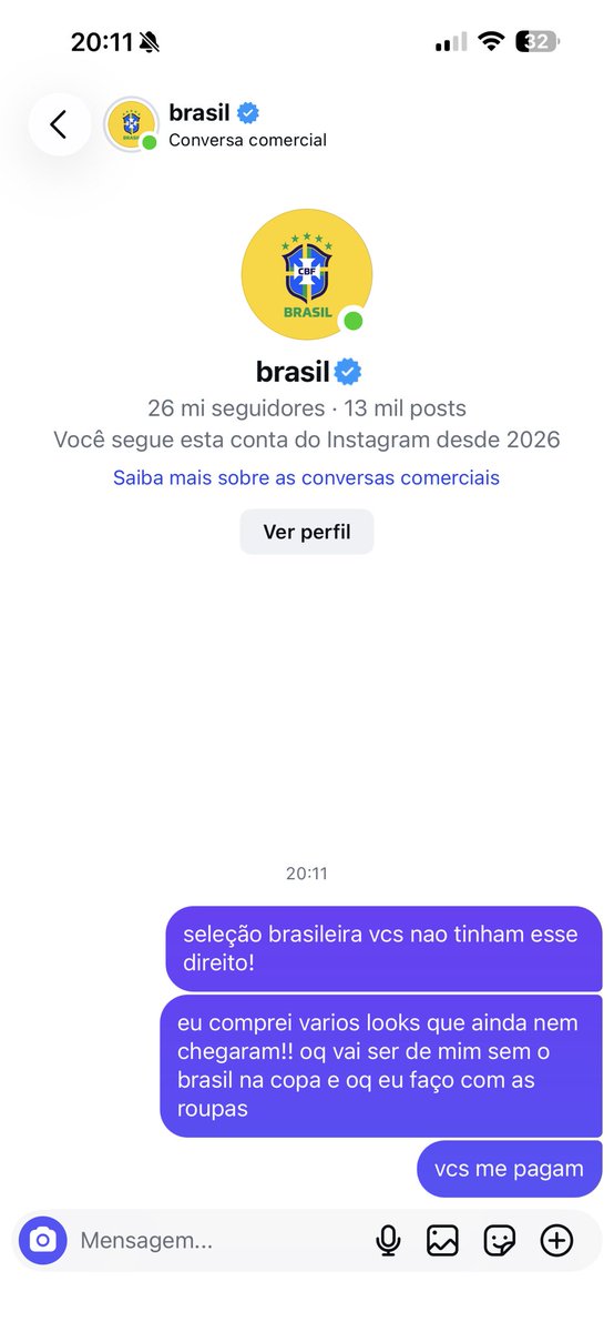 catarinamilkk's tweet photo. deixei meu recado para a seleção brasileira https://t.co/8d1977FHVT