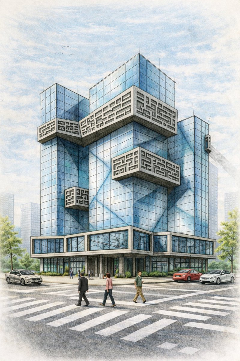 morr_arch's tweet photo. The designs emphasize transparent glass retail at street level to foster urban vibrancy, while the residential towers above use curving white facades and geometric brass detailing to create a dynamic, elegant skyline presence. https://t.co/zwwCGfZ0LN