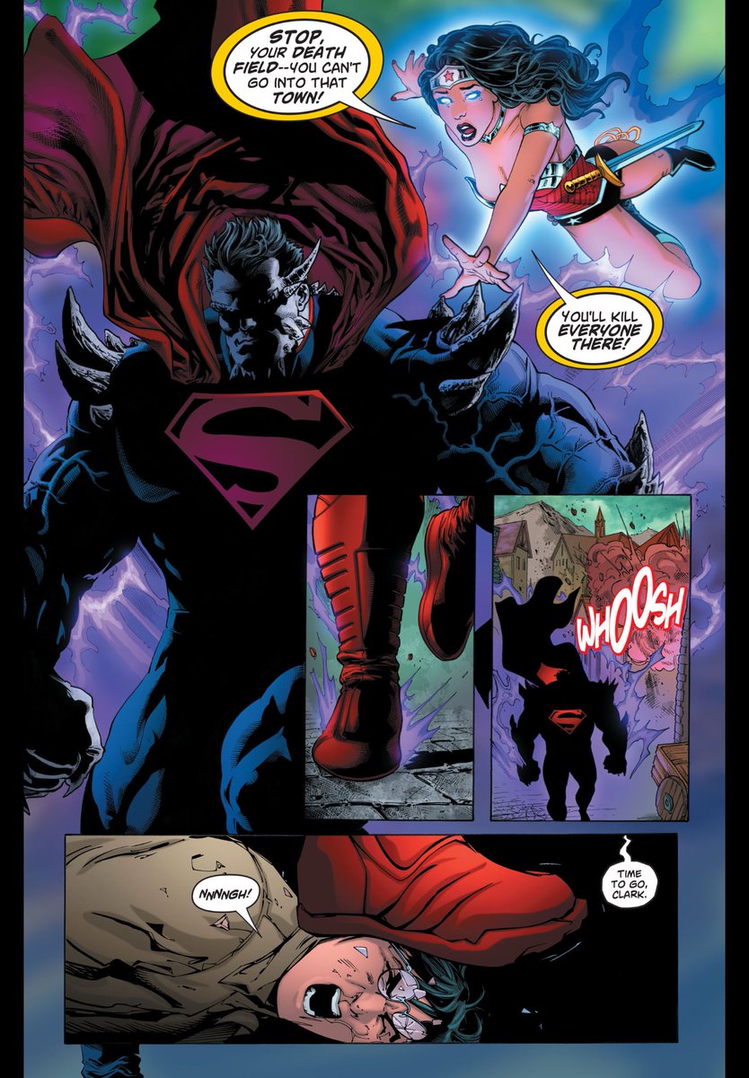 LexiTalksComix's tweet photo. I’ve just realised that Doomed is basically a mash up of Death Of Superman, Superman III and Superior Spider-Man. https://t.co/t9g0vNjm1Q