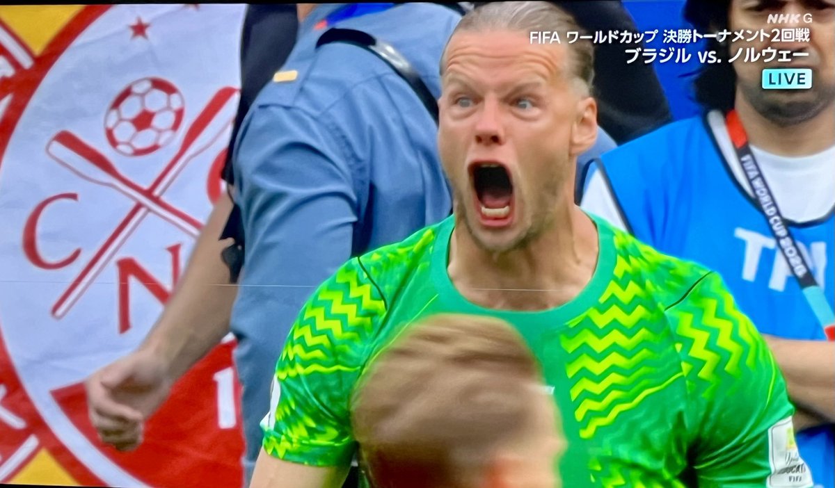 israelDF_'s tweet photo. ブラジルのPK止めた
ノルウェーのGKがこちらwwwwwwwww

前半15分で既におもろい https://t.co/i1hICx7N0z