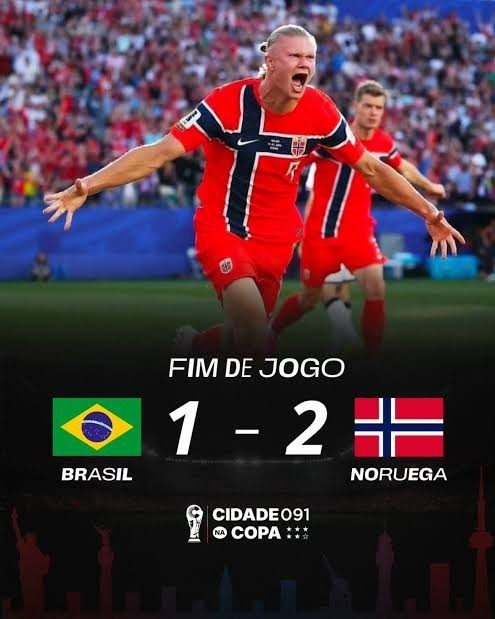 gloriosoucm's tweet photo. noruega acabou com a alegria dos brasileiros duas vezes no mesmo ano (até agr) https://t.co/xZmapF0Irw