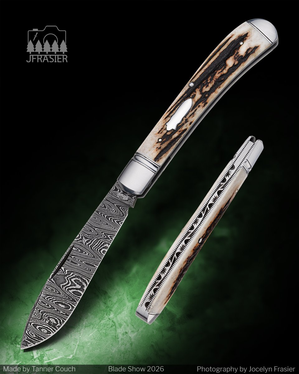 JFrasierPhoto's tweet photo. Sleek and slender. Tanner Couch's folders slip just right.
Three styles to choose from - which is your favorite?
#jfrasierphotography #customknife #knifephotography https://t.co/6VAiJ5m1WX