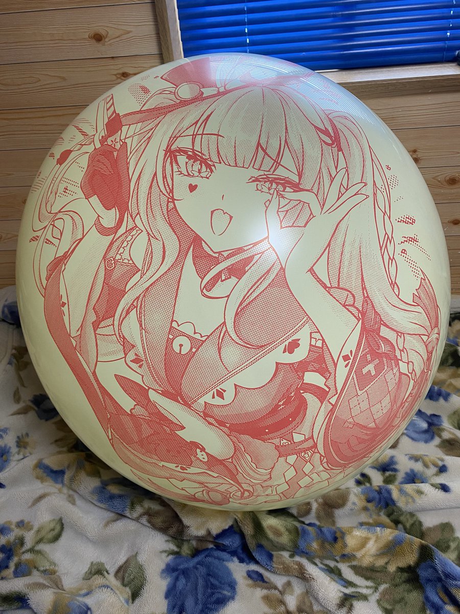 44523balloon's tweet photo. 火○&amp;花○🎈
イラストと風船の丸さが噛み合っててとても良い
#ちまきのアトリエ https://t.co/U3uOpnuEft
