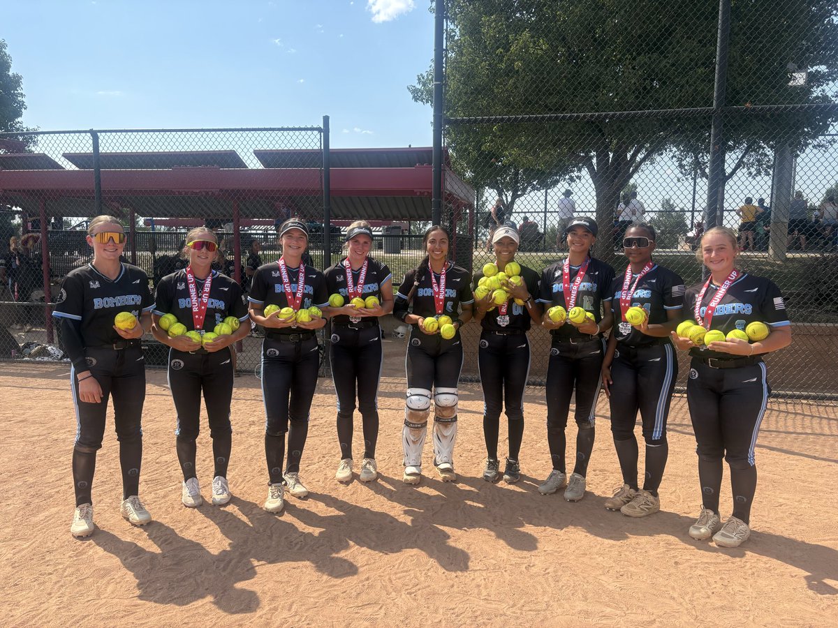 BombersTexas's tweet photo. Every year we grow, no matter the group, because the standard never changes. We’re coming home with some new hardware after 11 days, 19 games, and two championship appearances P5 Patriot Games Champions and Colorado National Power Pool 14U Runner-Up. Proud of this team!! #WIT https://t.co/43AO15yxKx
