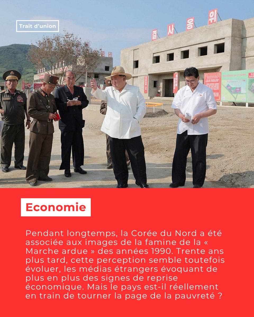 frenchkbs's tweet photo. 🇰🇷 Cette semaine dans Trait d’Union, on vous parle de la situation actuelle de l’économie nord-coréenne ! 🇰🇵
#coreedusud #southkorea #coreedunord #pyongyang #kimjongun #northkorea
👉https://t.co/qjY6HcVO5C
📸 Yonhap News https://t.co/oA0wfn3SRb