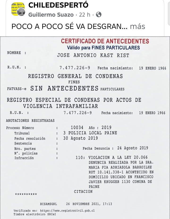 ravessag's tweet photo. @NachoOrtega Equivocados la aprobación lleva coma 3,5% lo apoya incluida la cocinera de la moneda que lo tiene demás dado por malo Pal' catre y golpeador https://t.co/EkhbOY3OjU