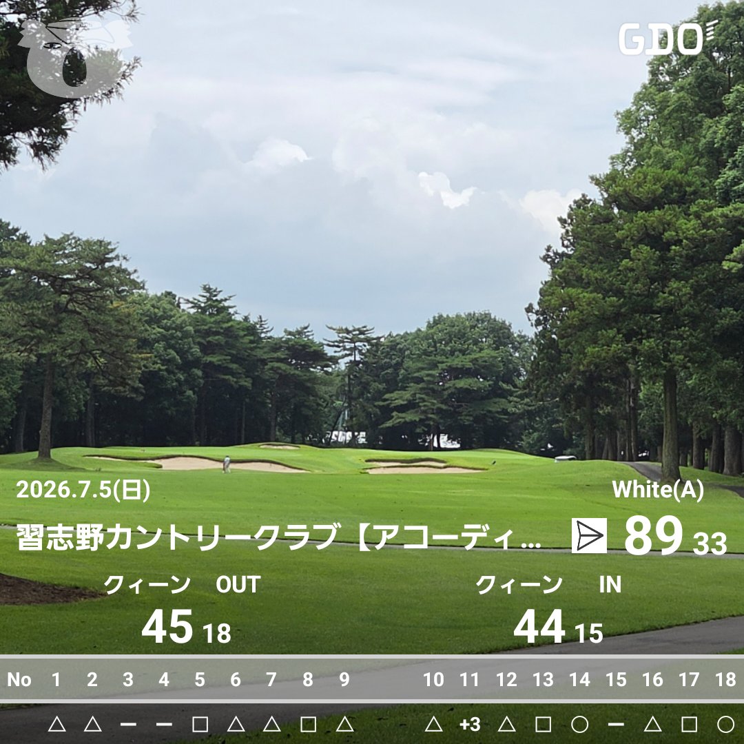 furu03270327's tweet photo. 先週から背中から肋骨にそって痛みが。夜寝ている時に痛みが激しくなる。そんな中寝不足、痛みがある、、、だけどコルフはやりたい。
捻転すると痛いので捻転不足でショットは安定せず。
雨にも降られもして、大変な1日でした。早くなおらんかなぁ。。。 https://t.co/NnjMBxvWu6