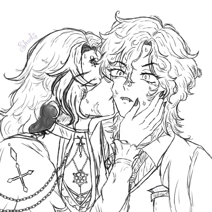 M4rgotl's tweet photo. “Tem alguém aqui…” 

Postando esse desenho aq eu amei esse rp do confessionário 

#Ravencove #Danariel #Ravenplai https://t.co/RYJ8uxdcXY