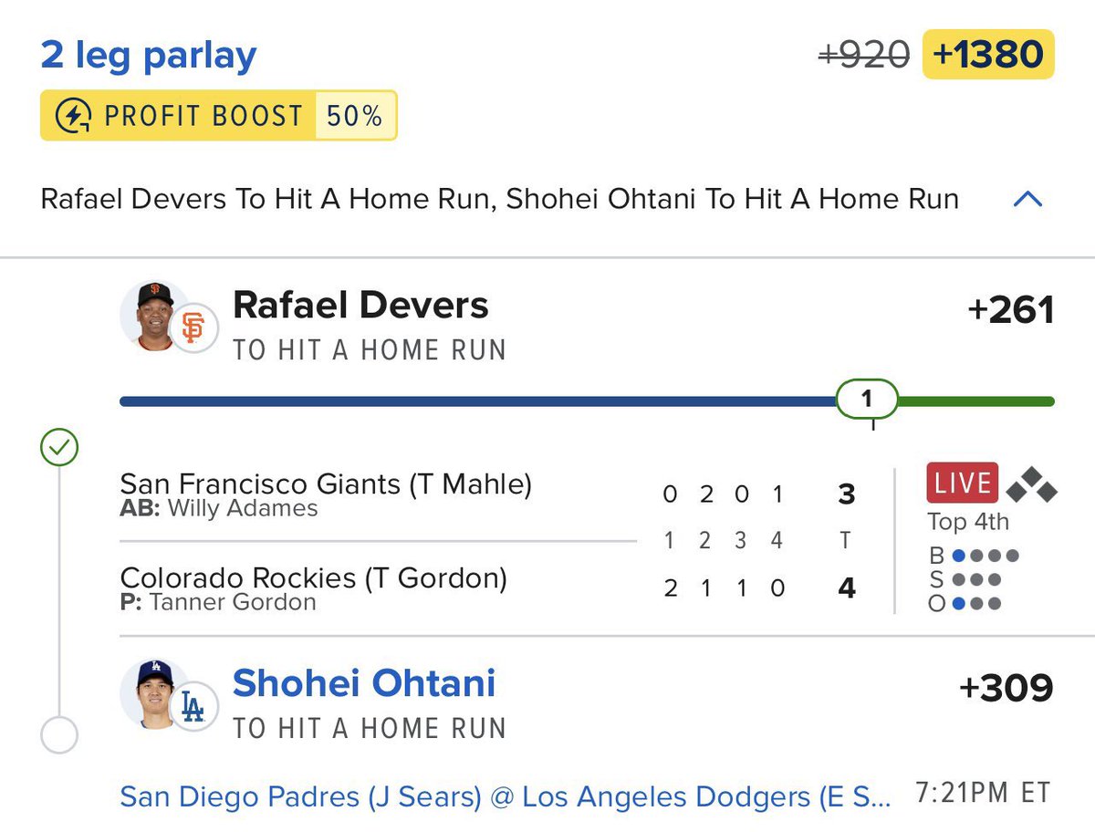 wfAMWHoHxT9xsLp's tweet photo. RAFFY HOMER. MONEY $$

✅ Rafael Devers

CASH WITH US 

Need a win? ➡️ Click the Link for more  Secured winning picks  in my Comment

#GamblingX #NFL
#WCBB ⛹️ | #NBA 🏀 | #CBB 🔥 
#Prizepicks 🔐 | #PROPS | #POTD 📋 | #NHL 🏒 | #Picks
#CSGO 🔫| #WAKEANDCASH 💵
#WNBA 🏀 | #mlb https://t.co/D05zzv0c5B